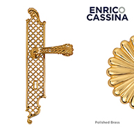 Gabrielle - Door lever Handle on Plate